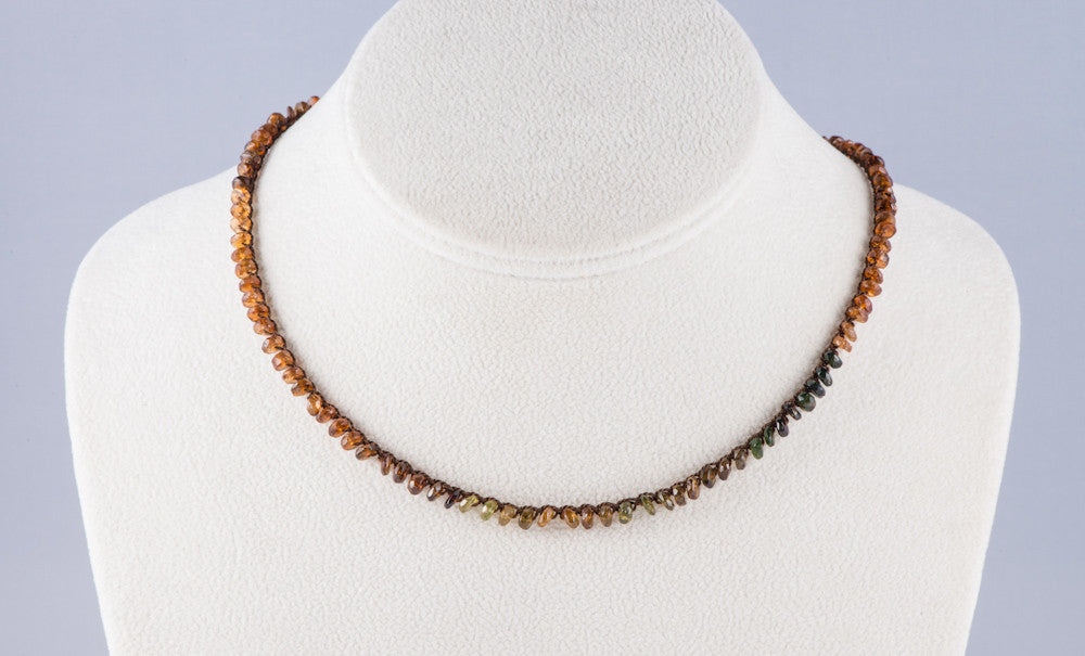 Tourmaline Rondelle Choker